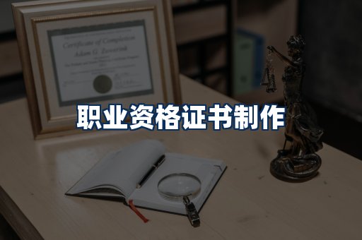 职业资格展示